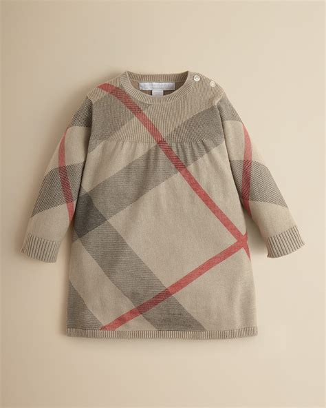 burberry baby sweater dress|burberry dresses for infants.